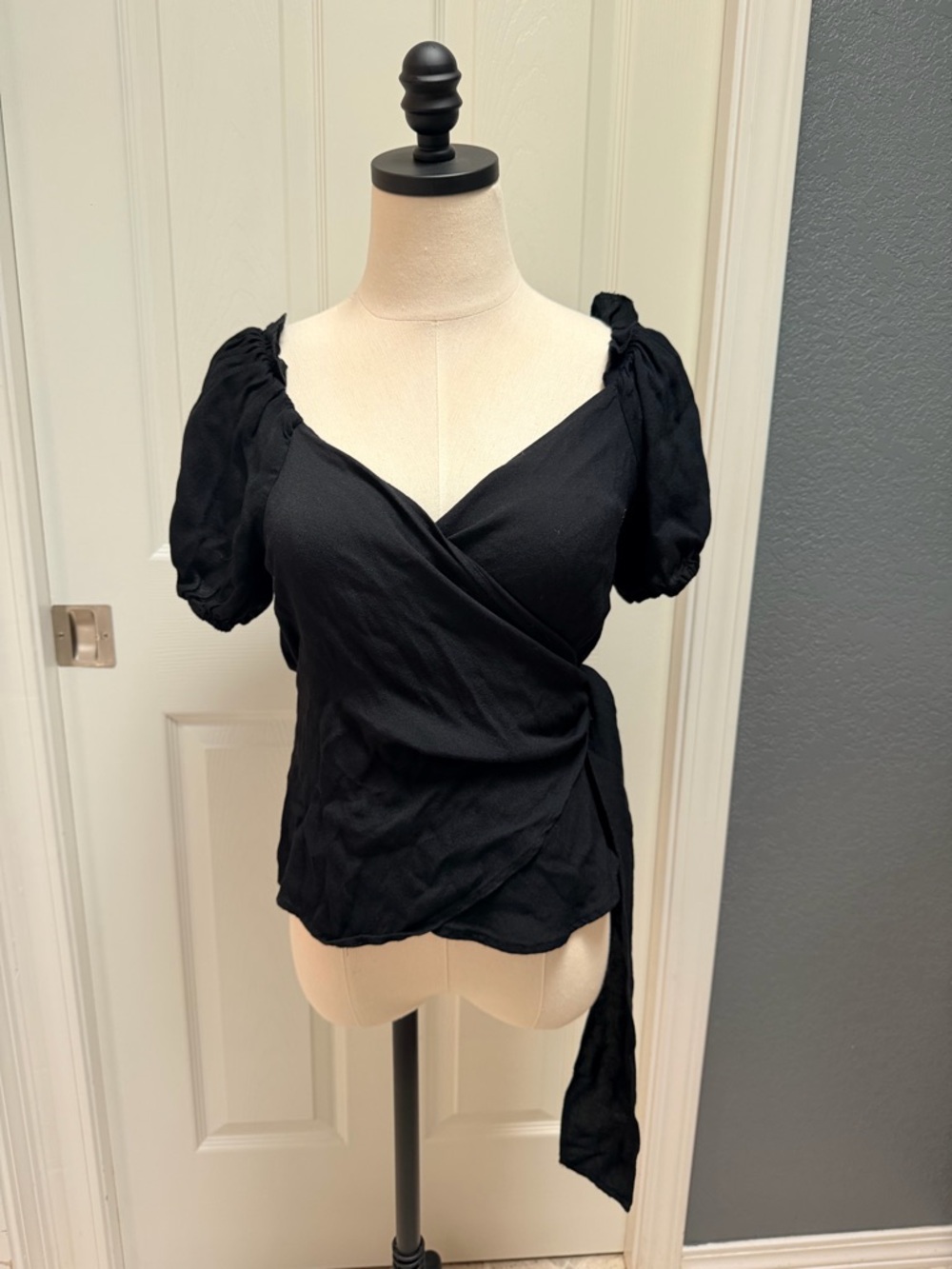 Reformation Wrap Top